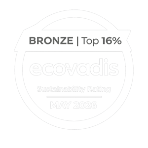 new ecovadis ratiung bronze 16% version
